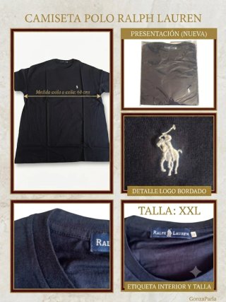 Camiseta Talla XXL Negra