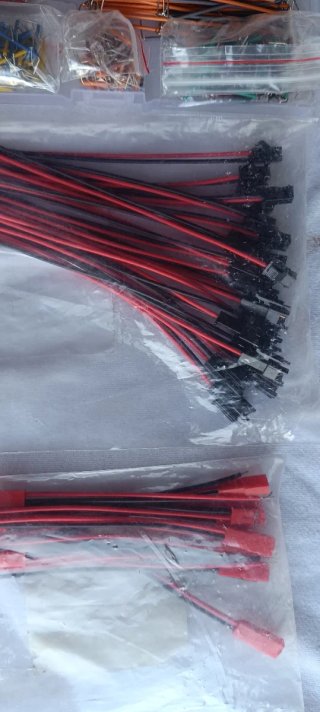 Lote conectores y cables para soldar