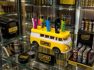 Clipper espositore per accendini stile vintage VW