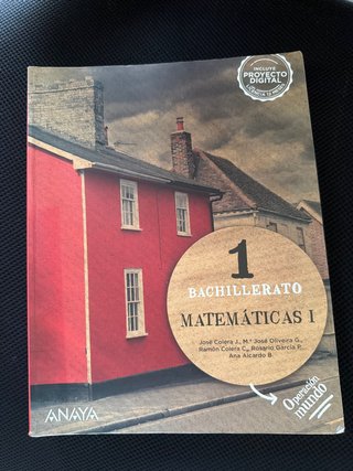 Matemáticas I 1 Bachillerato