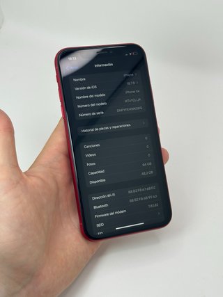 iPhone XR 64GB Rojo