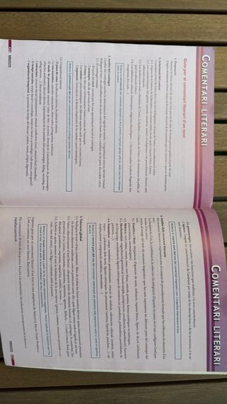 Llengua Catalana i Literatura – 1r Batxillerat