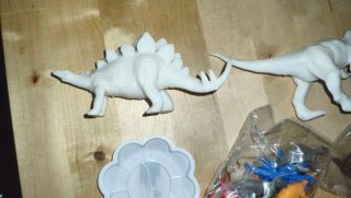 Kit Manualidades Dinosaurios 3D para Pintar