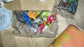 Kit Manualidades Dinosaurios 3D para Pintar