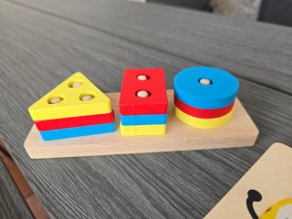 Lote de 3 Puzzles de Madera