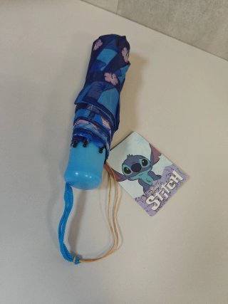 Paraguas plegable de Bolsillo 94 cm Azul de Stitch