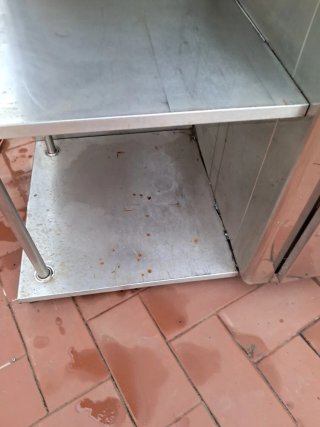 Armario cafetero hostelería acero inoxidable