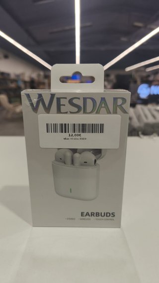 Auriculares WESDAR Blancos