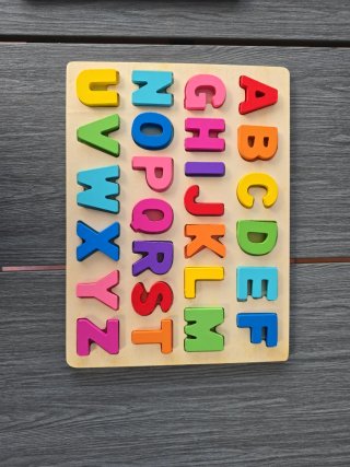 Lote 2 Puzzles Madera Niños