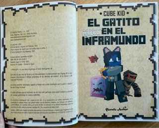 Pack Libros "El gatito en el Inframundo" Cube  Kid