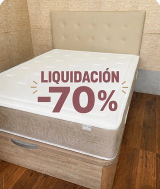 Liquidación -70% en Canapés colchónes y cabezales!