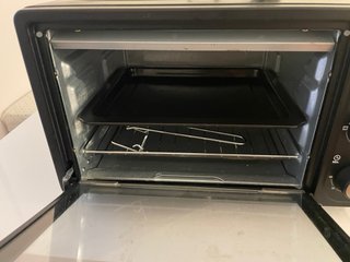 Horno Eléctrico Jata 21L con Bandejas y Pinzas
