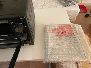 Horno Eléctrico Jata 21L con Bandejas y Pinzas