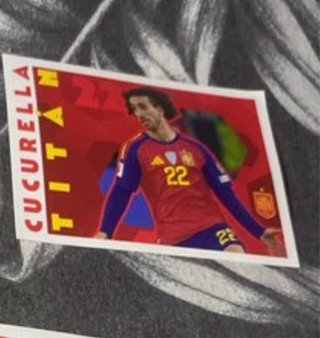 Cromo Cucurella Titan España 22