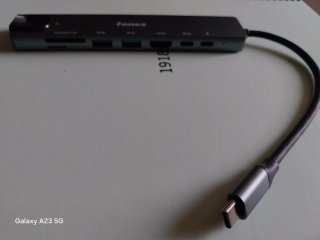 Adaptador conexión cable router Internet