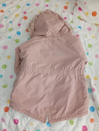 Abrigo rosa Primark 2-3 años
