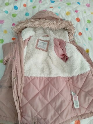 Abrigo rosa Primark 2-3 años