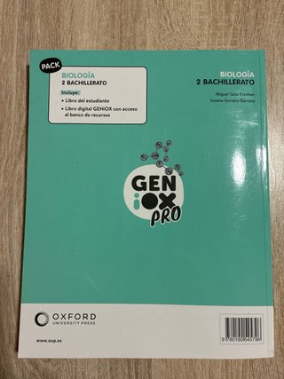 Biología 2º Bachillerato. Libro del estudiante....