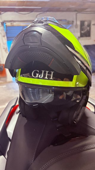 Casco Moto GJH Talla L y M abatible
