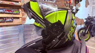 Casco Moto GJH Talla L y M abatible