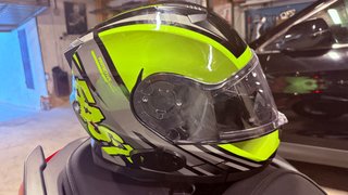 Casco Moto GJH Talla L y M abatible
