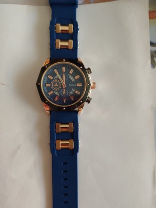Reloj Relock Azul y Dorado