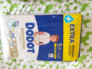 Lote Dodot Pants Talla 5 y Sensitive