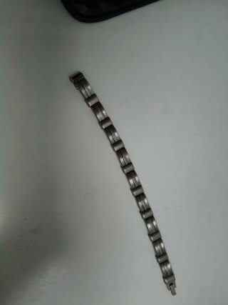 Pulsera Eslabones Acero Clásica