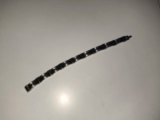 Pulsera Eslabones Acero Clásica