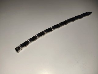 Pulsera Eslabones Acero Clásica