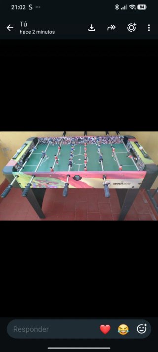 Futbolín Infantil 90x110x50 cm aprox.