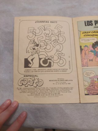 Cómics de Los Picapiedra y Jinks Pixi y Dixi