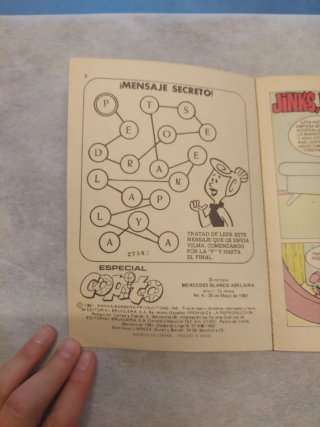 Cómics de Los Picapiedra y Jinks Pixi y Dixi