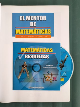 El Mentor de Matemáticas Ed. Océano + CD - ¡A ESTR