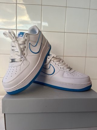 Nike Air Force 1 Blancas y Azules