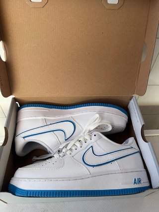 Nike Air Force 1 Blancas y Azules