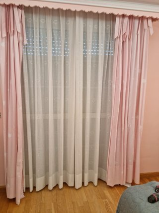 Cortinas habitación tela