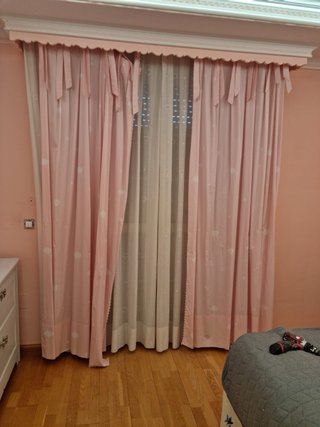 Cortinas habitación tela