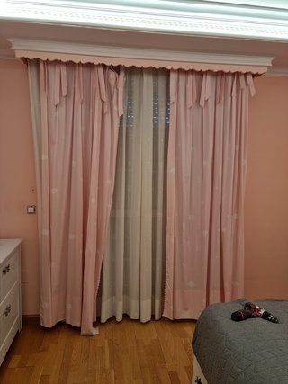 Cortinas habitación tela