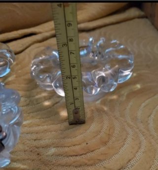 Orrefors (Suecia) Set Vintage Cristal y plata