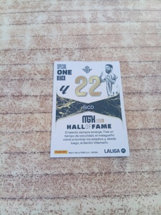 Carta Coleccionable ISCO Special One Black