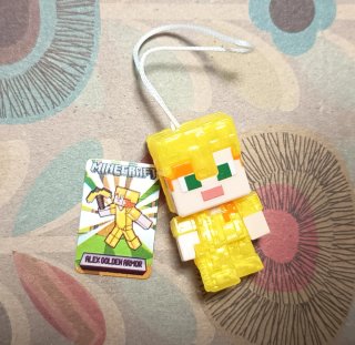 Figura Kinder Joy Alex Golden Armor Minecraft