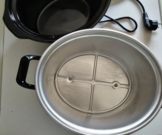 Olla de cocción lenta Crock-Pot Roja 3.5L nueva