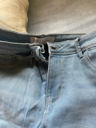 Pantalones vaqueros pitillo azules