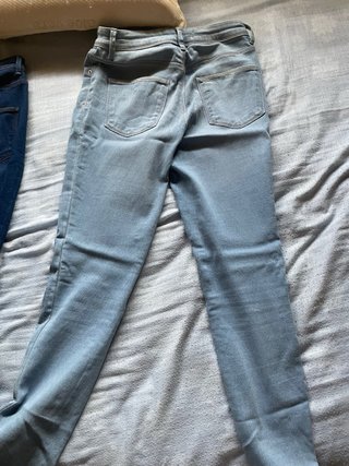 Pantalones vaqueros pitillo azules