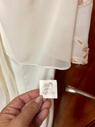 Vestido de Novia Blanco Nuevo con Etiquetas