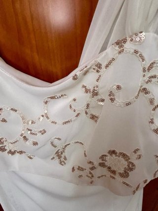 Vestido de Novia Blanco Nuevo con Etiquetas