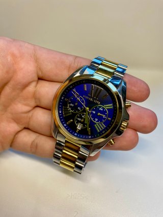 Reloj Michael Kors Bradshaw Bicolor Dorado/Platead
