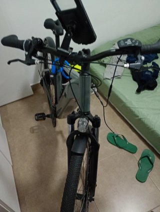Bicicleta Eléctrica Gris