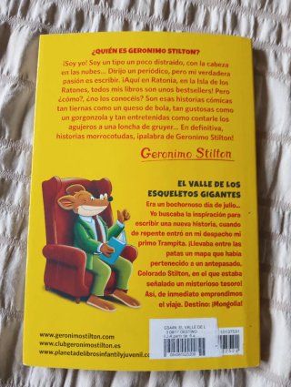 Geronimo Stilton 44. El valle de los esqueletos...